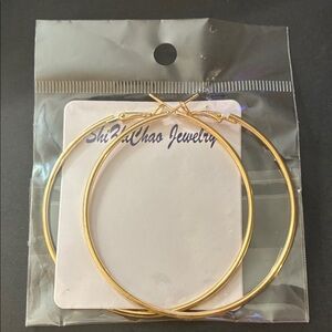 Gold Hoop Earrings